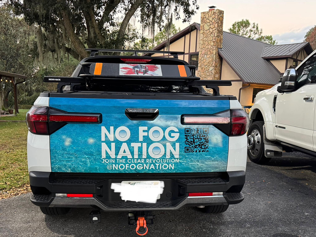 No Fog Nation truck wrap