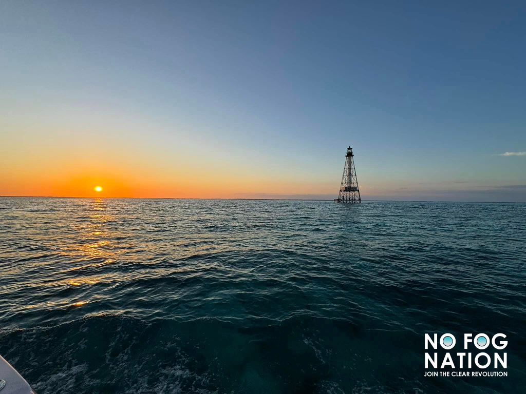 Sunset at the lighthouse